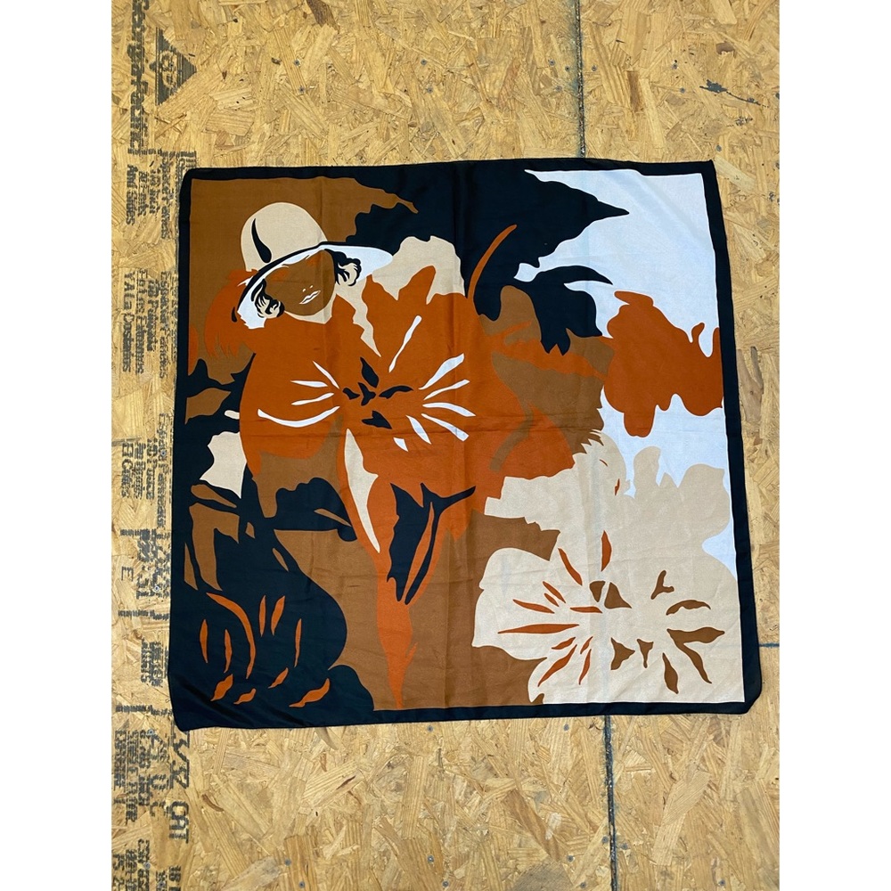 Vintage 1970s Art Deco Flapper Scarf